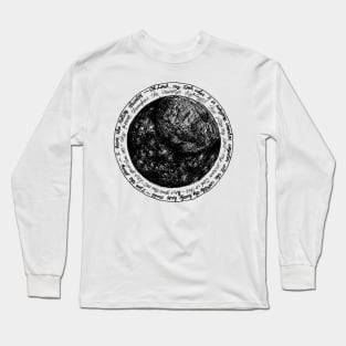 Throughout the Universe Displayed - hymns, space, window Long Sleeve T-Shirt